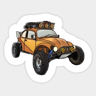 Vintage Baja Car Sticker